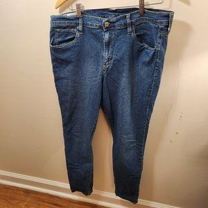 Gap - Mid Rise Jegging - Medium Wash - 34 / 18 R